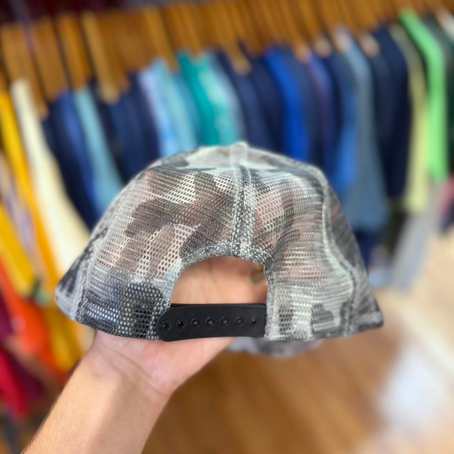 Vintage 90s Take a Gander at my Big Honker Camo Trucker Cap