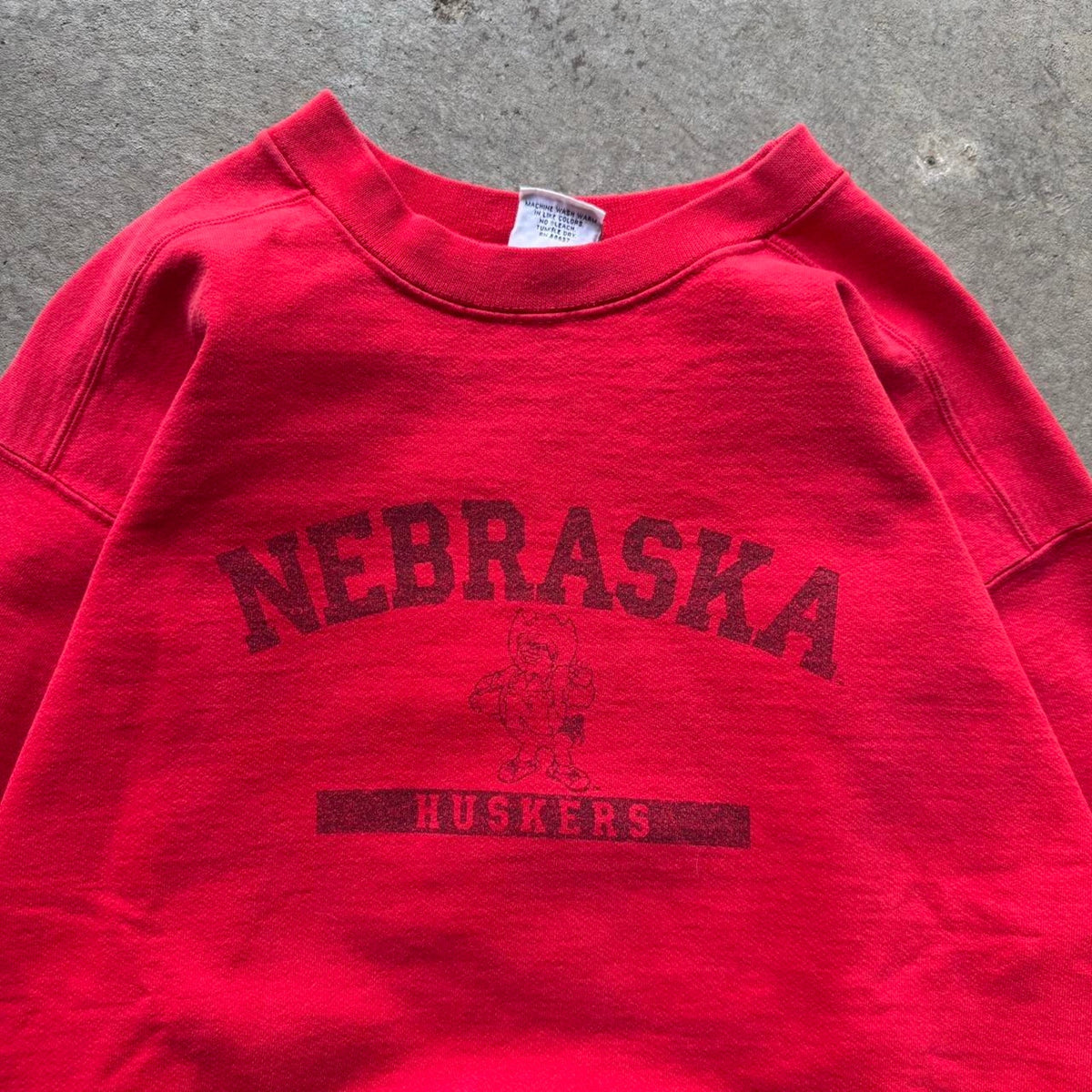 Vintage 90s Nebraska Huskers Herbie Crewneck - Large