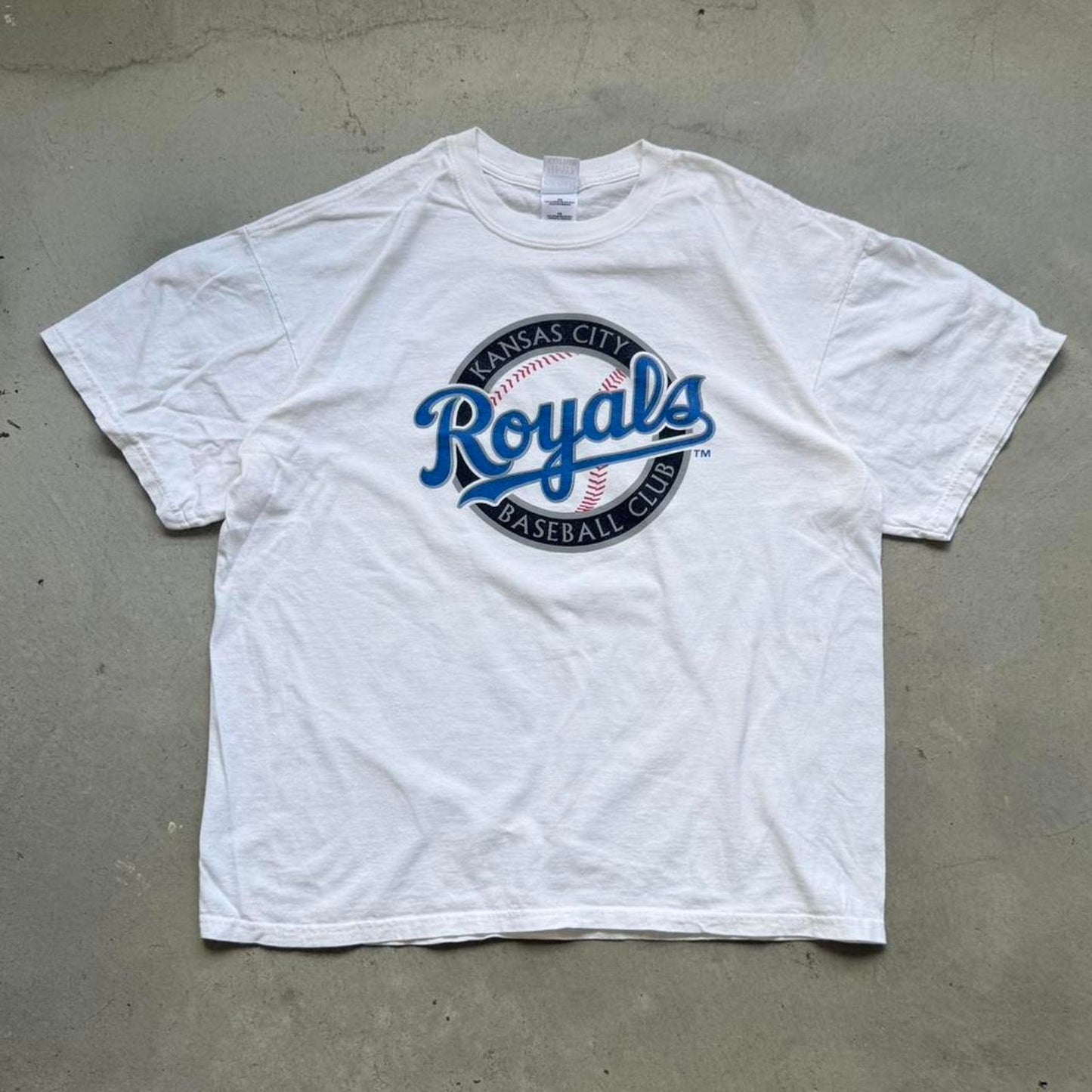 Vintage Y2K Kansas City Royals MLB Baseball T-Shirt - X-Large