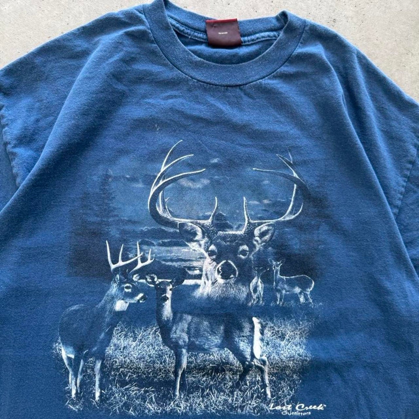 Vintage 90s Deer Animal Nature T-Shirt - X-Large