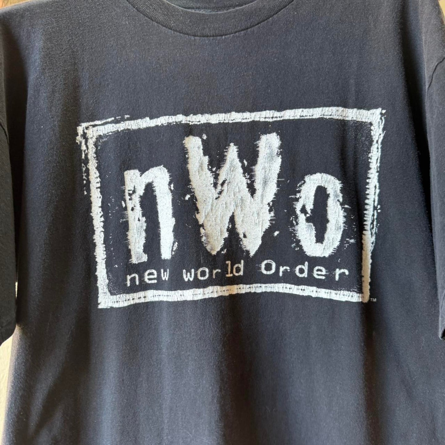 Vintage 90s NWO Six Ball Syxx Pack Wrestling T-Shirt - X-Large