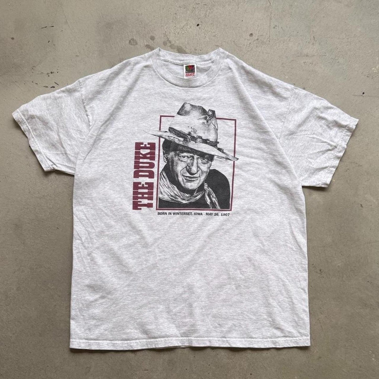 Vintage 90s The Duke Western T-Shirt - XX-Large