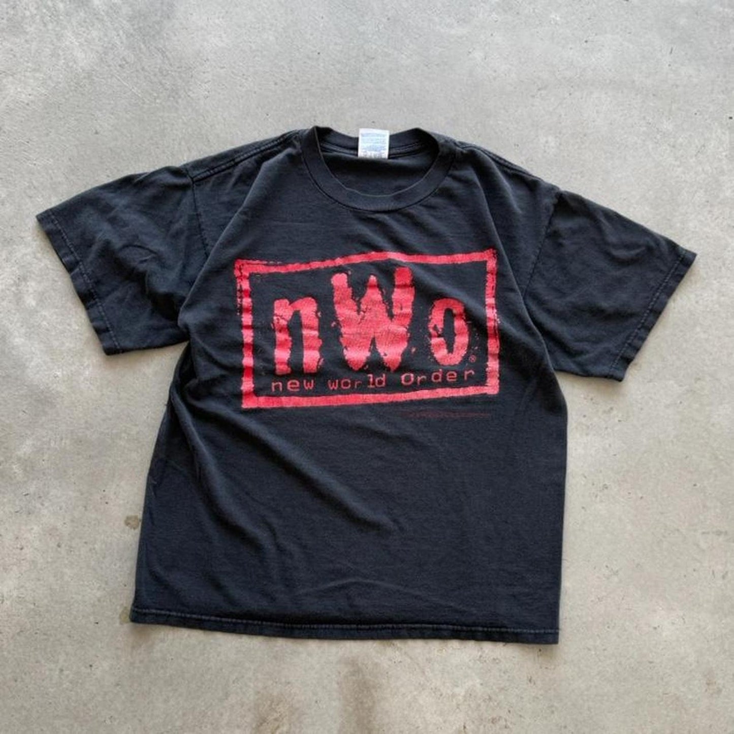 Vintage 90s NWO New World Order Wrestling T-Shirt - Large
