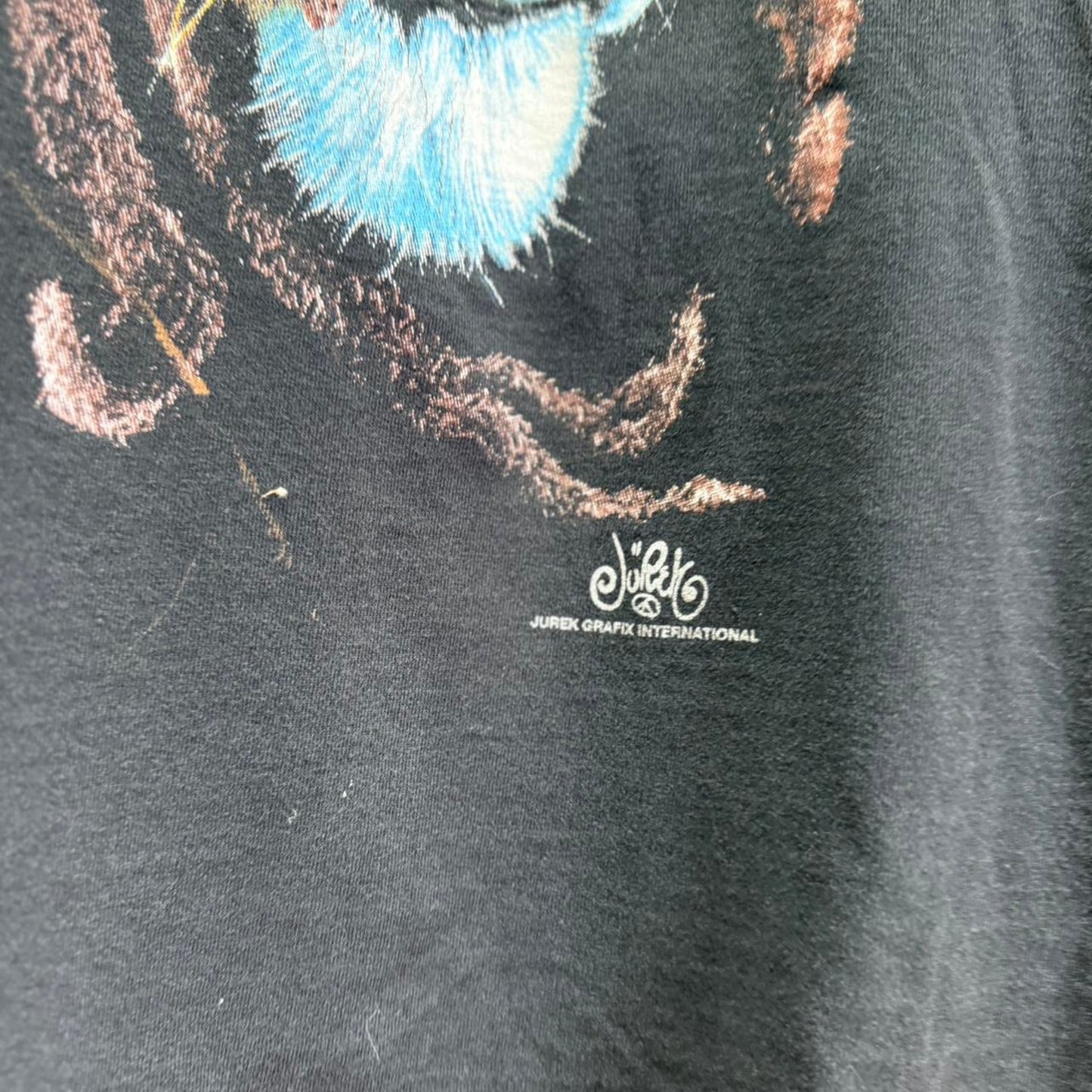 Vintage 90s Bob Marley Lion Jamaica Rasta Band T-Shirt