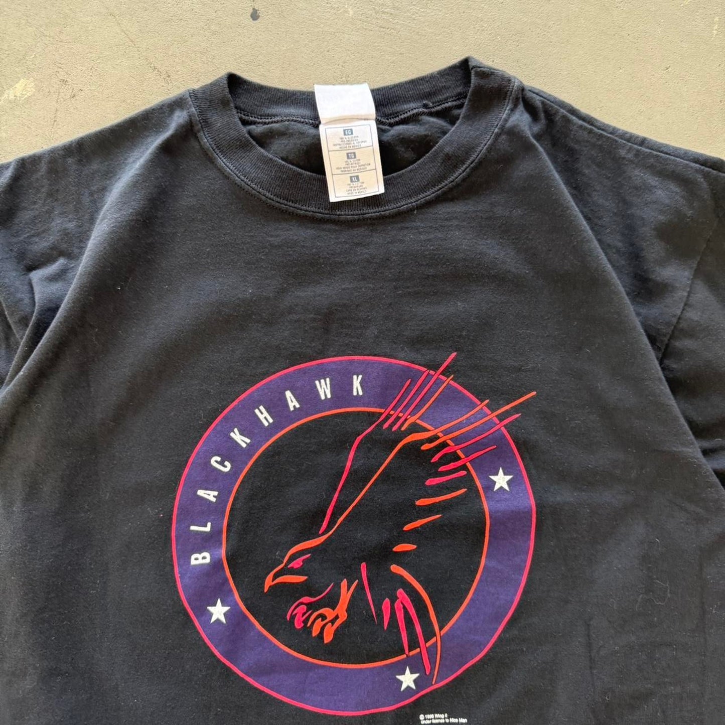 Vintage 1997 Blackhawk Big Guitar Tour Band T-Shirt - X-Large