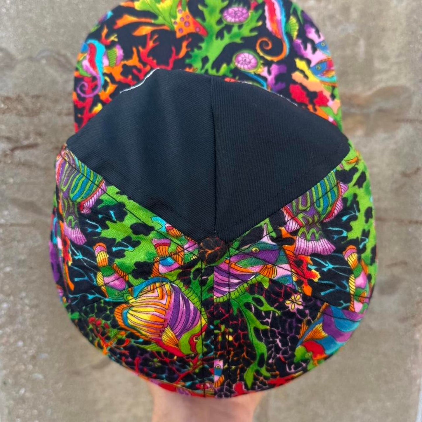 Vintage 90s Nebraska Husker Vs Miami Hurricanes FedEx Orange Bowl Underwater Ocean Snapback