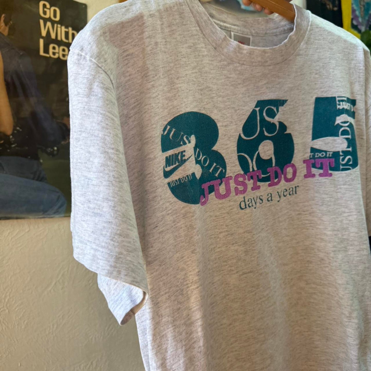 Vintage 90s Nike 365 Just Do It Swoosh T-Shirt - Large