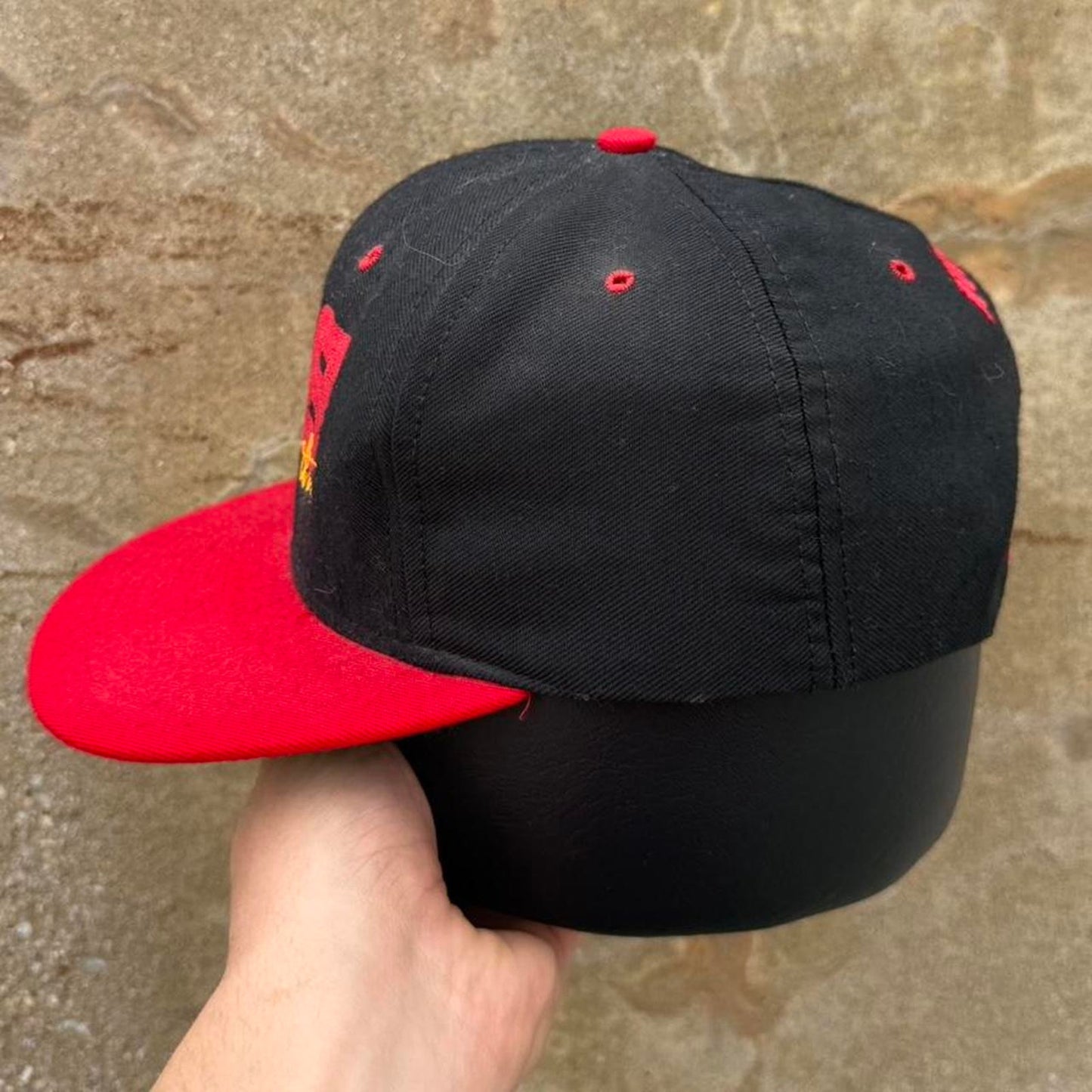 Vintage 90s Ernie Erwin Nascar Racing Race Car Snapback