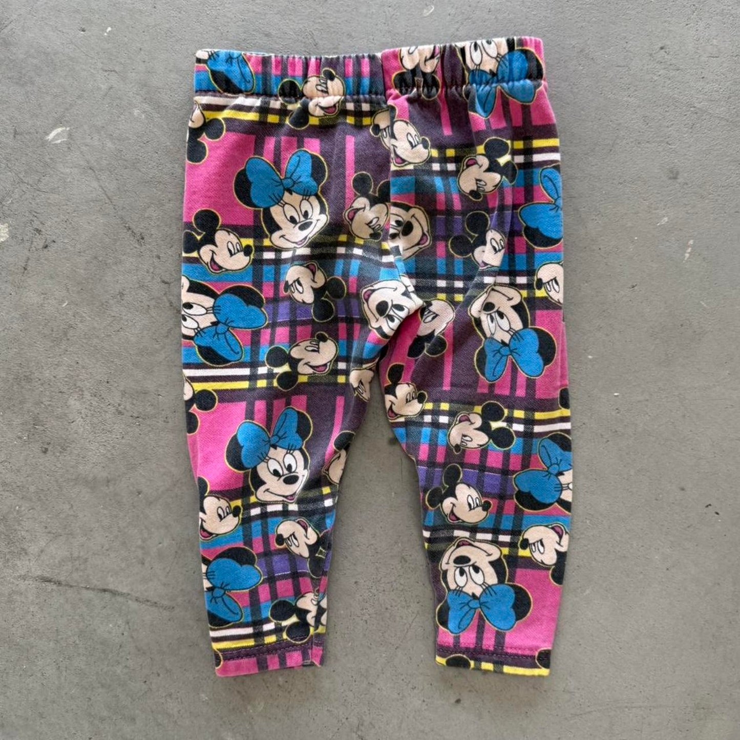Vintage 90s Disney Mickey Mouse AOP Pants - Kids 2T