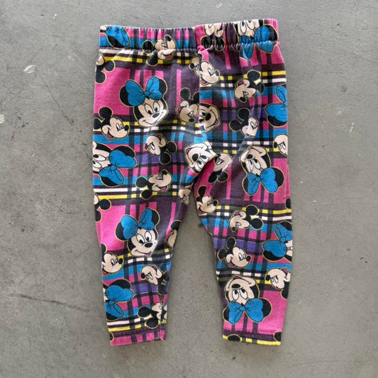 Vintage 90s Disney Mickey Mouse AOP Pants - Kids 2T