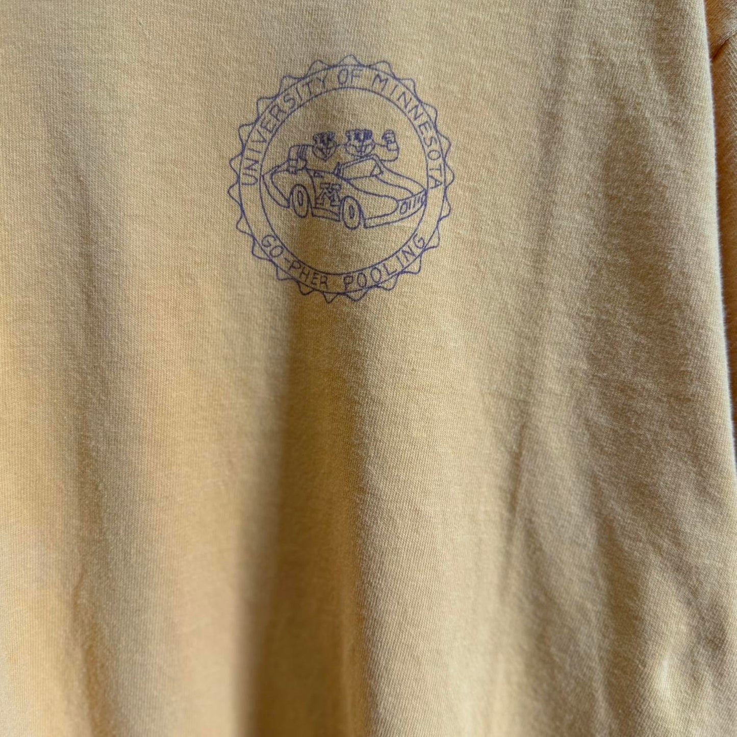Vintage 80s Minnesota Gophers University College T-Shirt