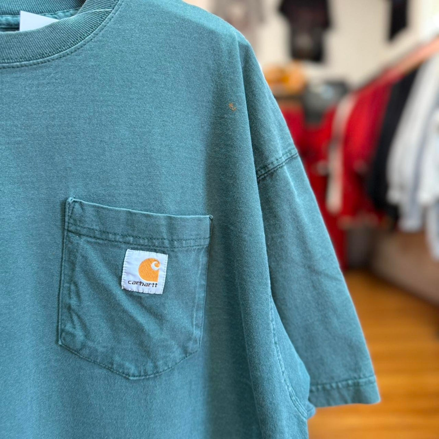 Vintage 90s Carhartt Pocket T-Shirt - X-Large