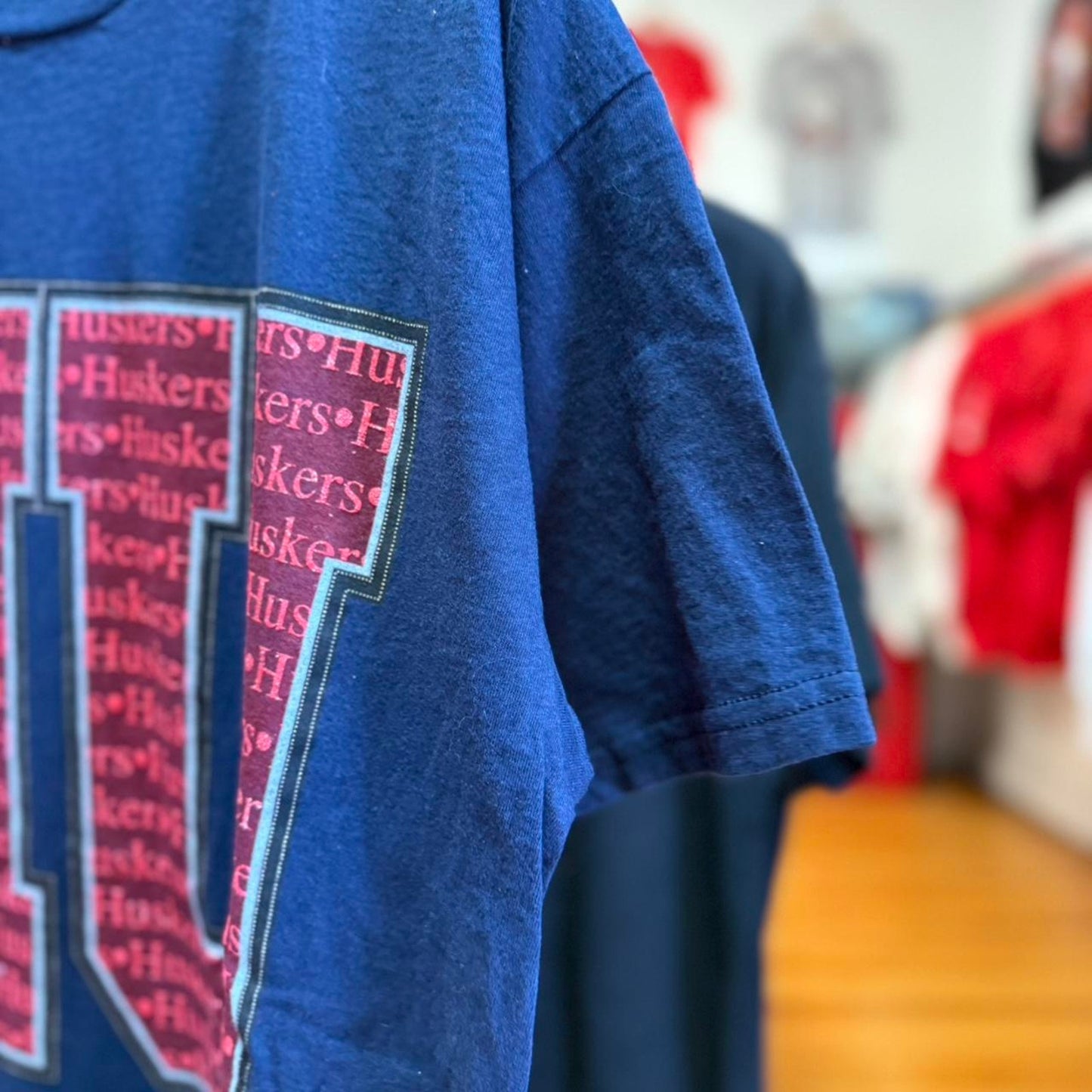 Vintage 90s Nebraska University Huskers T-Shirt - X-Large