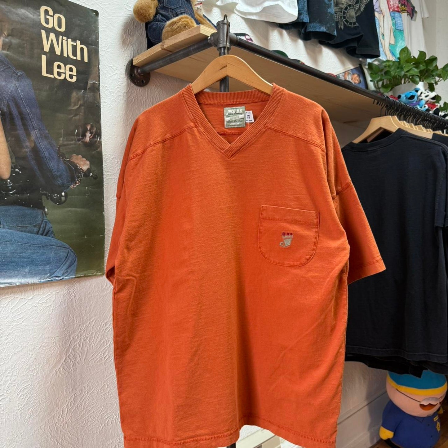 Vintage 90s Jnco Crown Pocket T-Shirt - OSFA