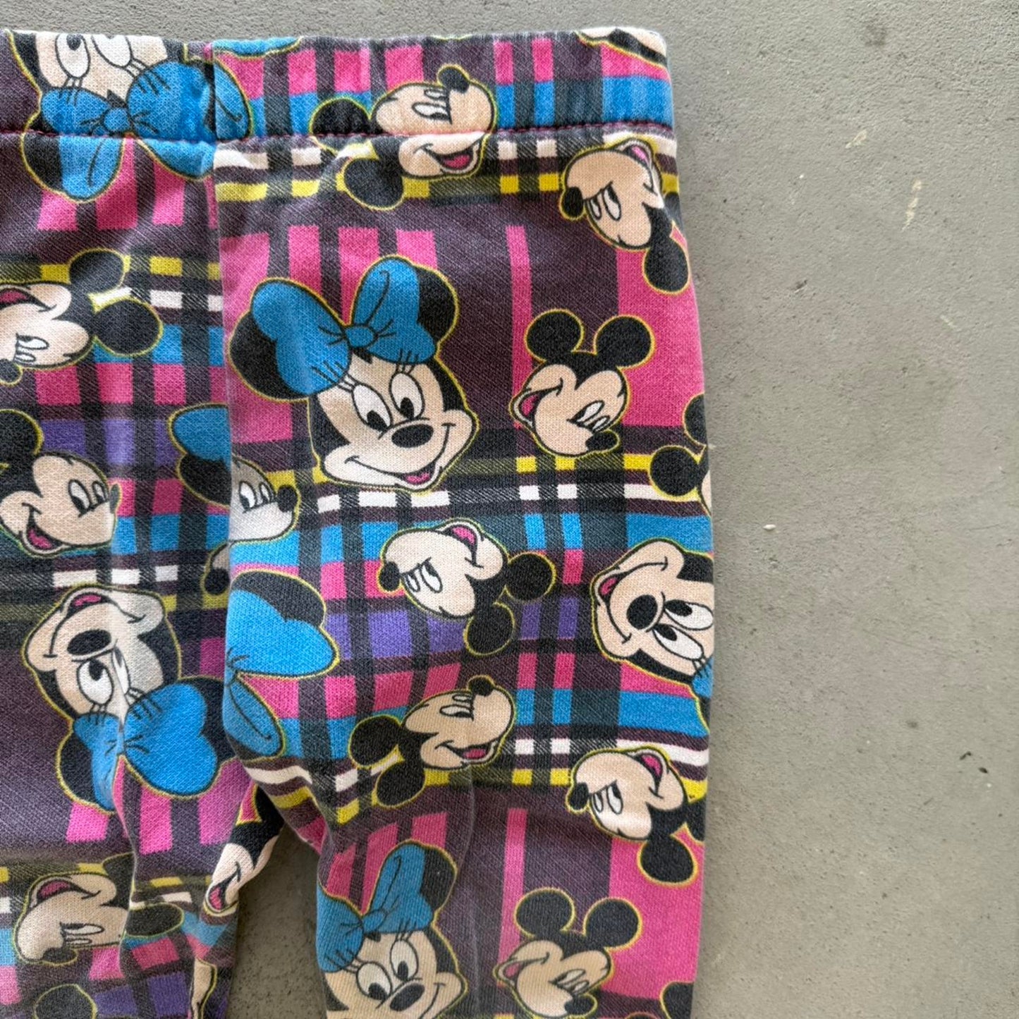 Vintage 90s Disney Mickey Mouse AOP Pants - Kids 2T