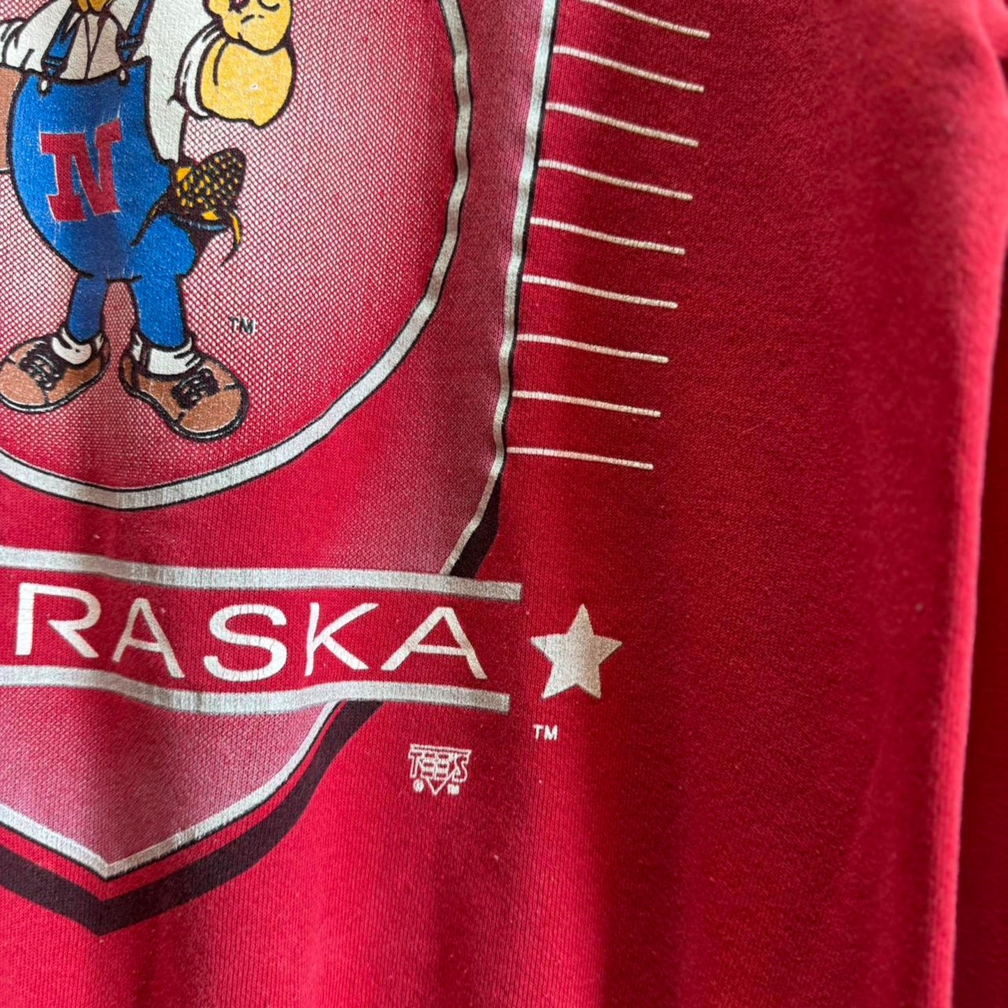Vintage 90s Nebraska Huskers Herbie Crewneck