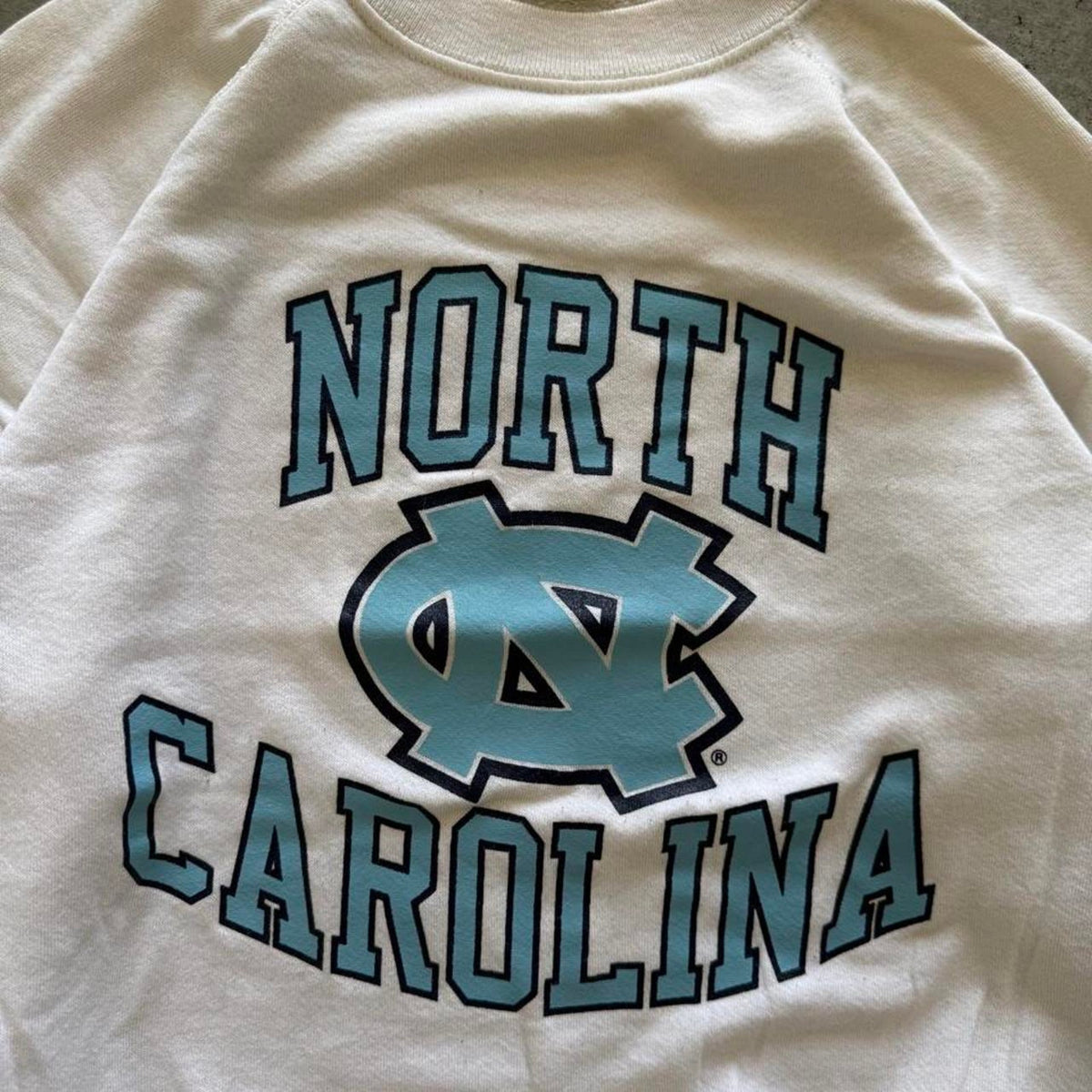 Vintage 80s North Carolina UNC Crewneck - X-Large