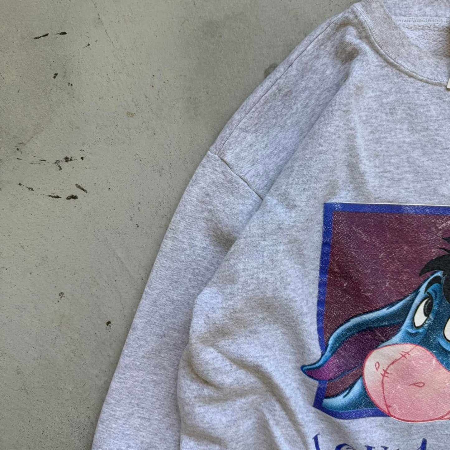 Vintage 90s Winnie the Pooh Eeyore Crewneck - X-Large