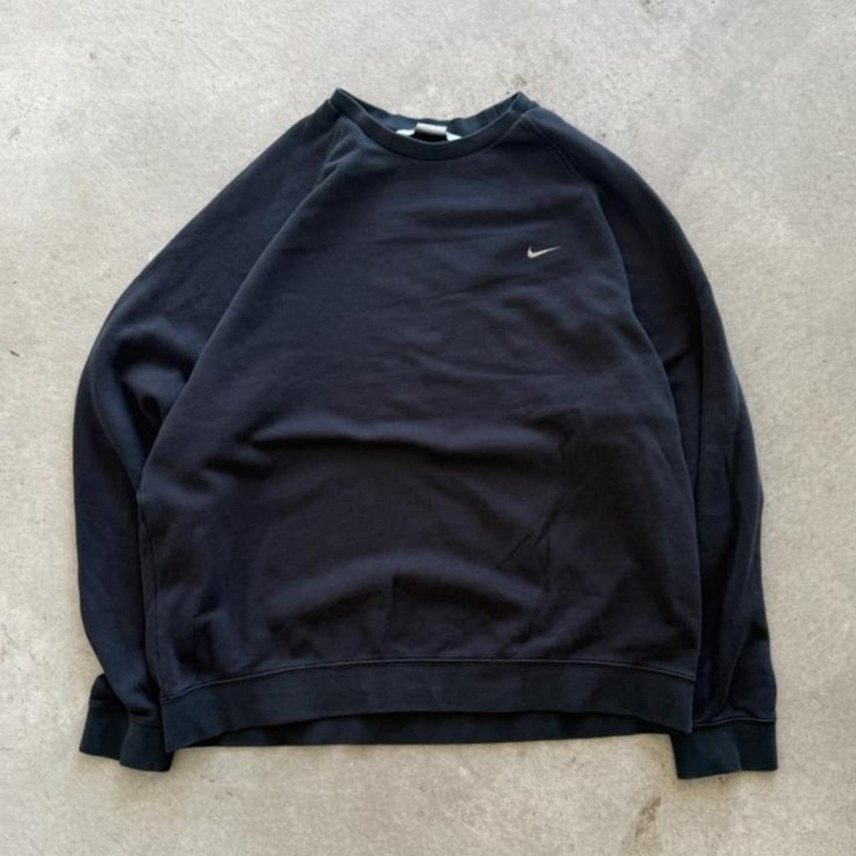 Vintage 90s Nike Side Swoosh Check Crewneck - X-Large