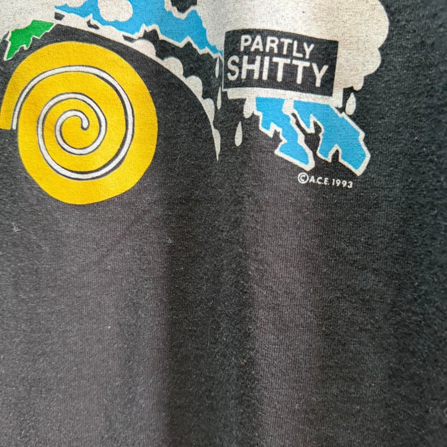 Vintage 90s Alaska Weather Shit T-Shirt - X-Large