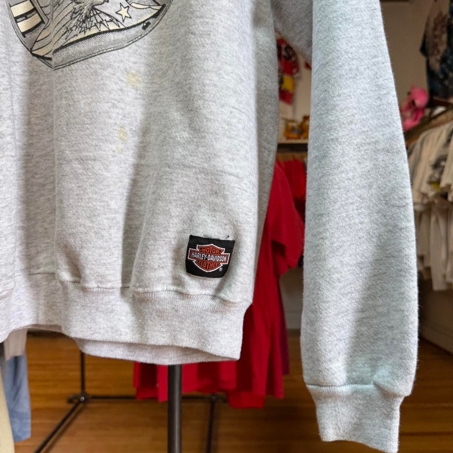 Vintage 80s Harley Davidson Motorcycles Omaha Nebraska Crewneck