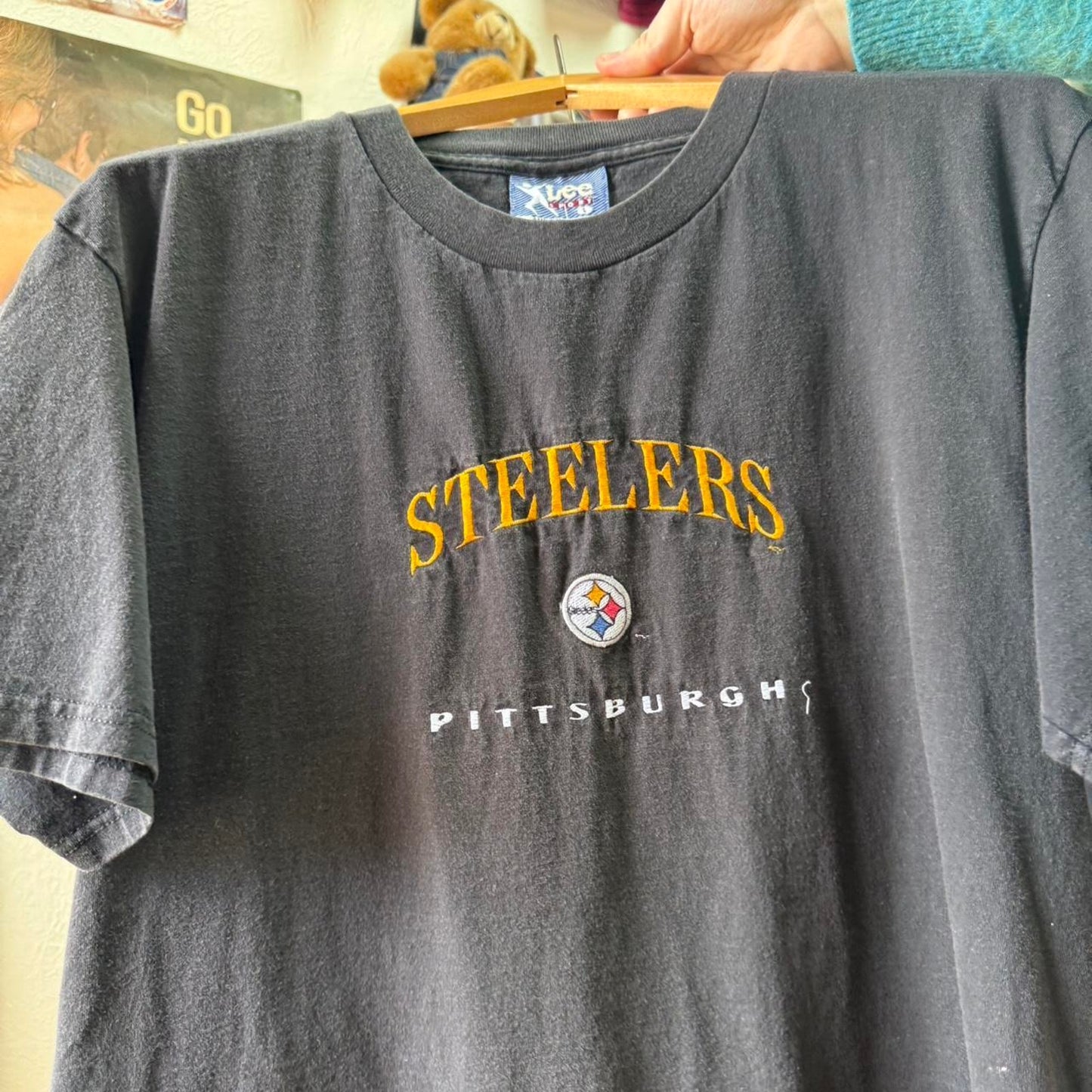 Vintage 90s Pittsburgh Steelers NFL Football T-Shirt - Large