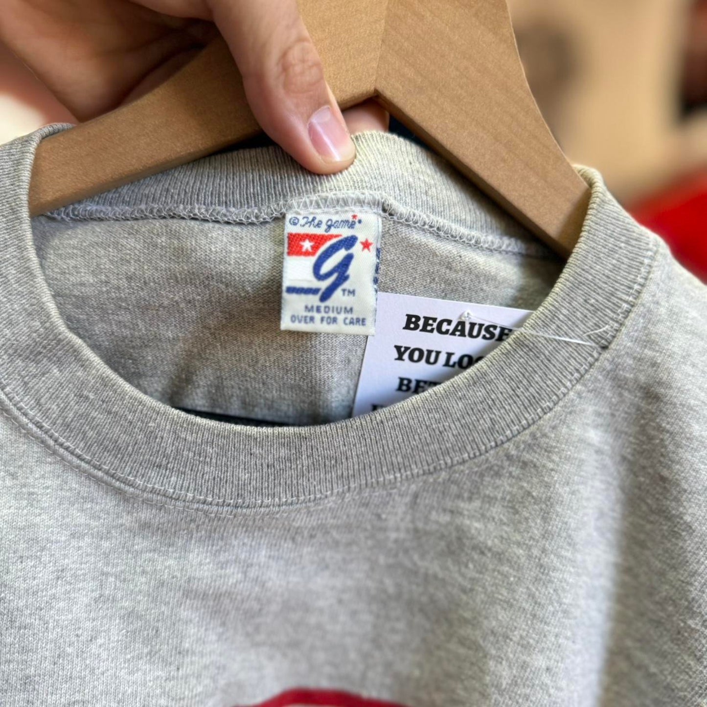 Vintage 90s Nebraska Huskers The Game Tri Bar T-Shirt - Medium