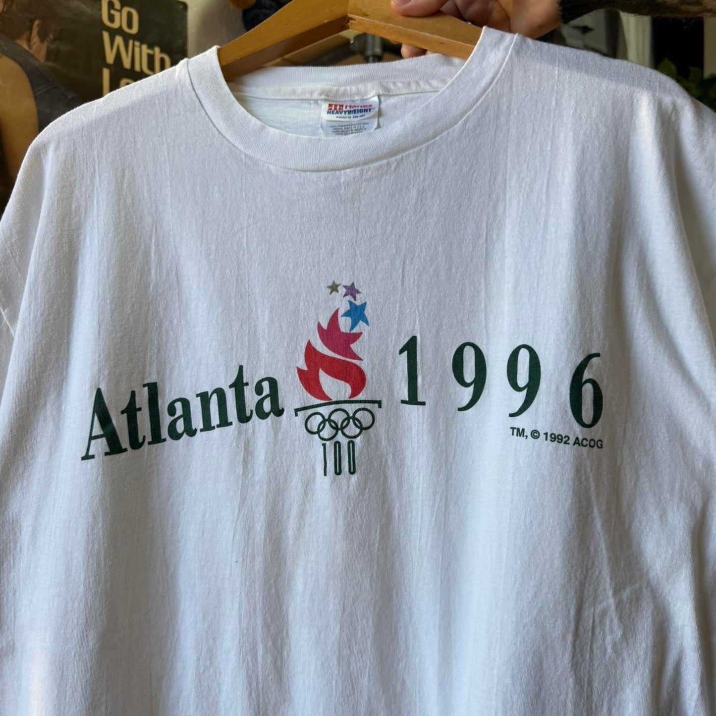 Vintage 1996 Atlanta Olympics USA T-Shirt - X-Large
