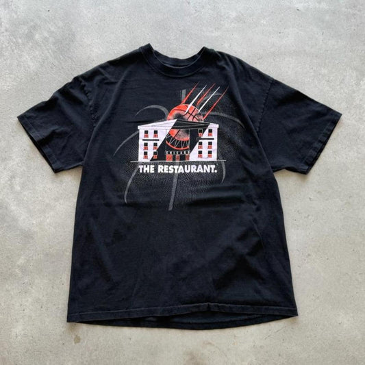 Vintage 90s Michael Jordan The Restaurant Nike T-Shirt - X-Large