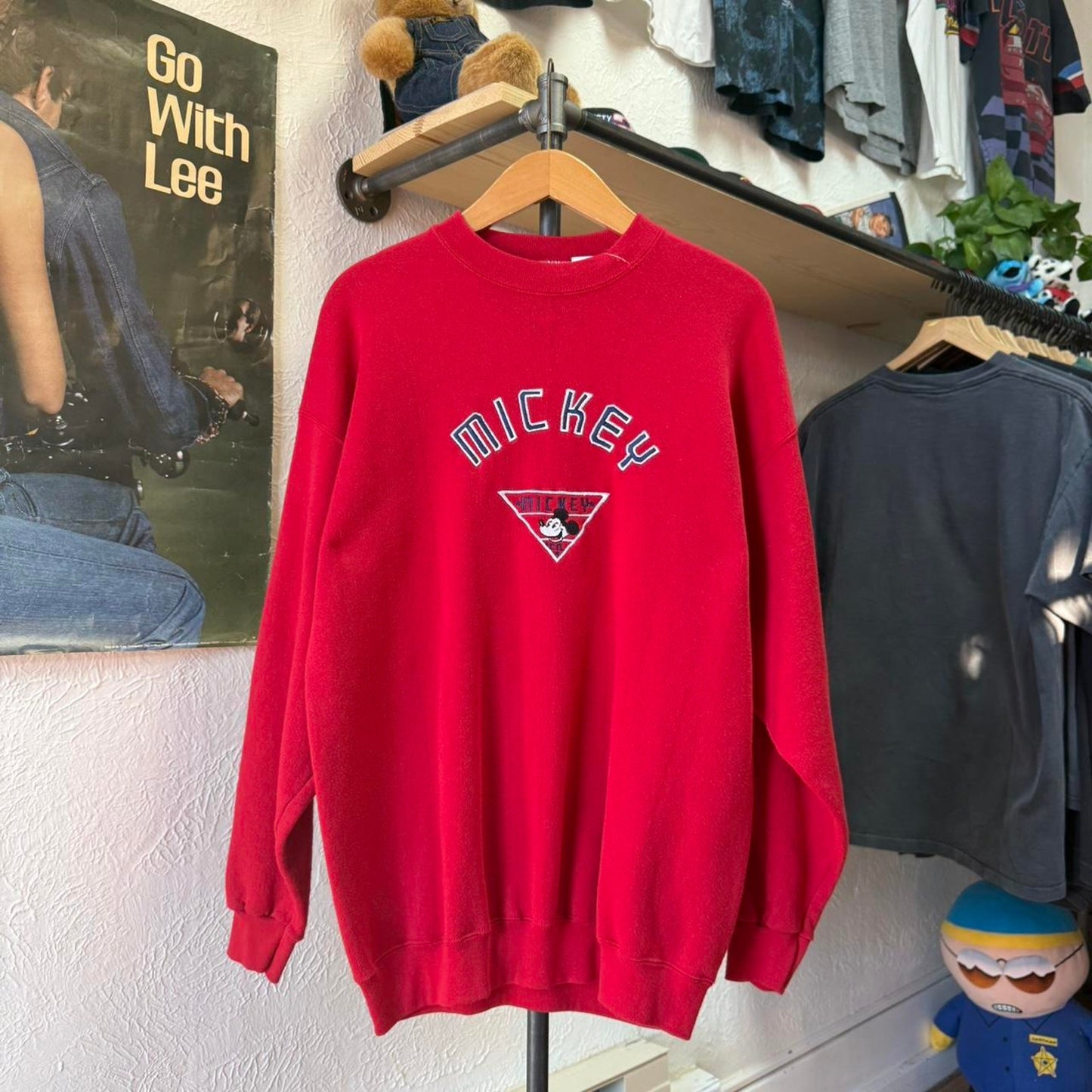 Vintage 90s Mickey Mouse Disney Crewneck - X-Large