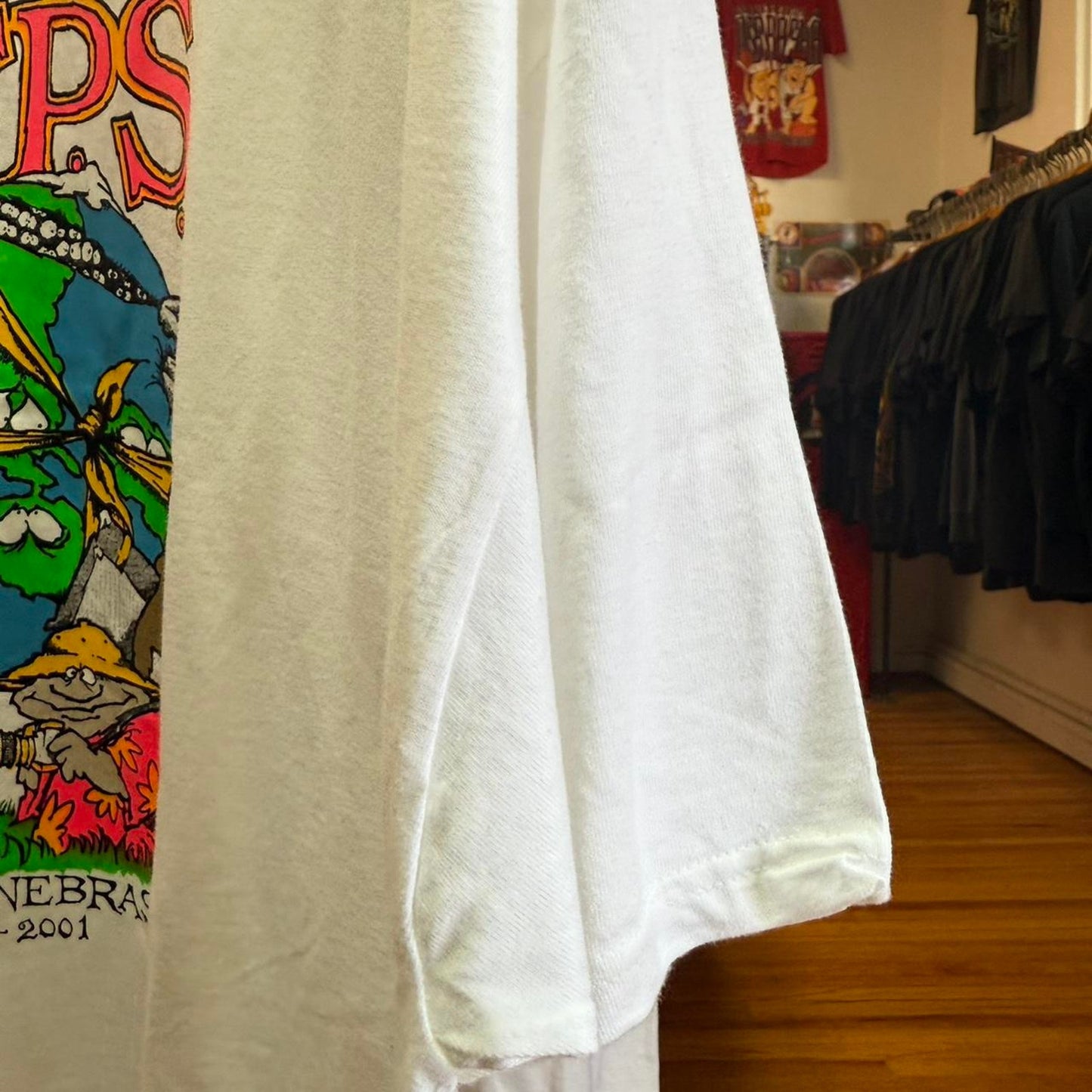 Vintage 90s Save the Planet Earth Day T-Shirt