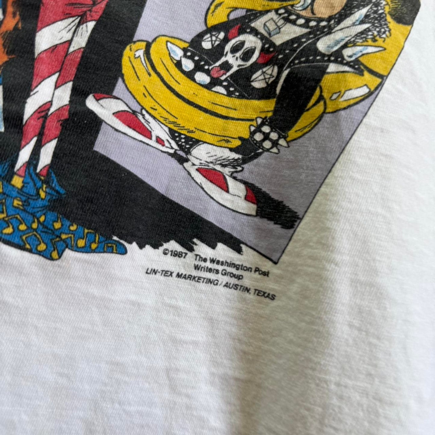 Vintage 90s Billy and the Boingers Comic Cartoon Band T-Shirt