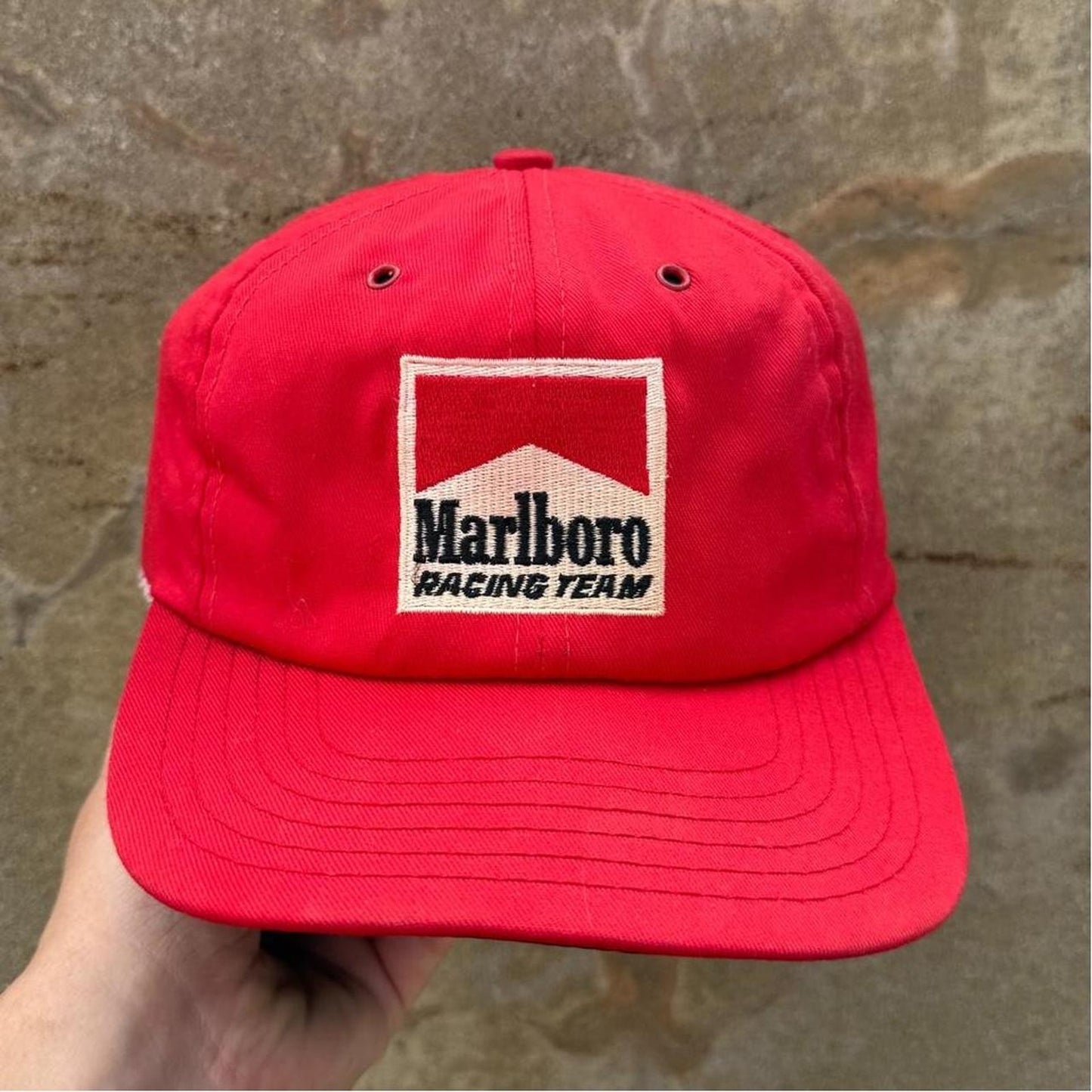 Vintage 90s Marlboro Racing Team Smoking Cap