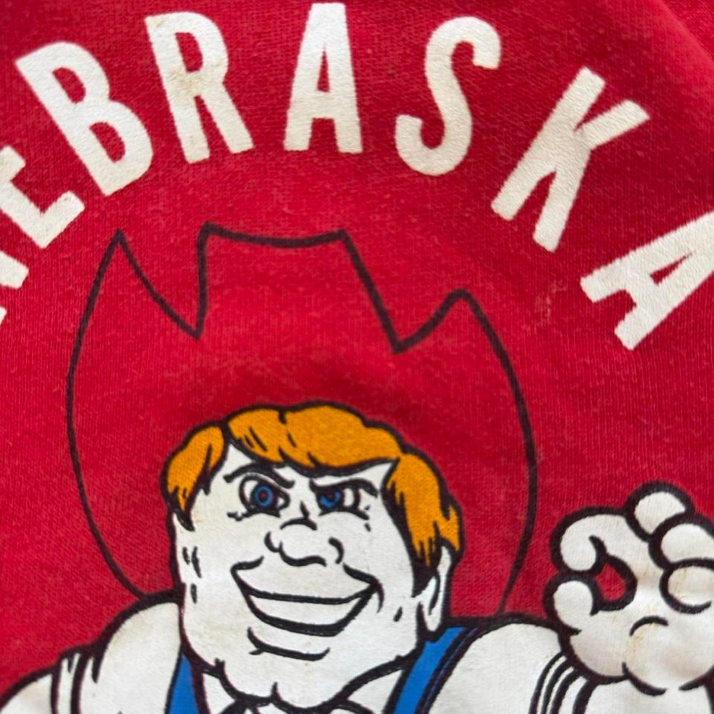 Vintage 90s Nebraska Huskers Herbie Crewneck - Kids Large 6X-7