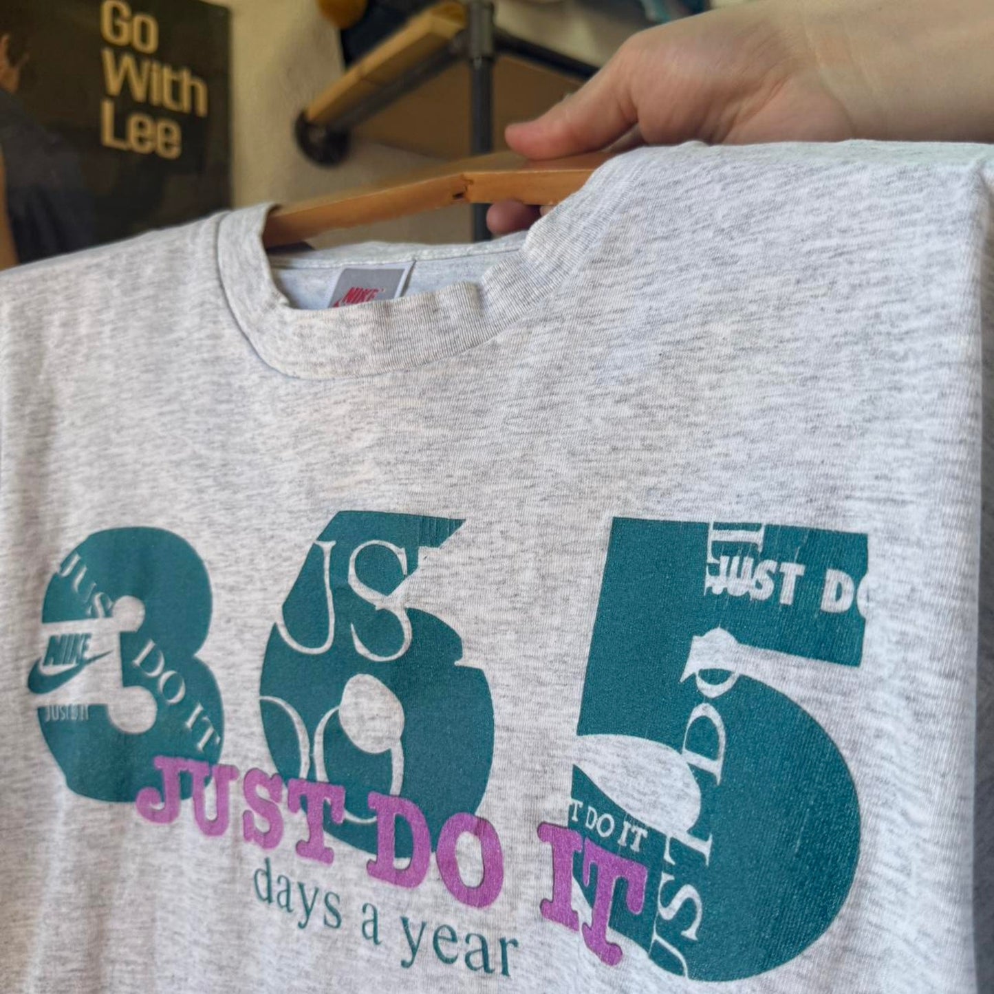 Vintage 90s Nike 365 Just Do It Swoosh T-Shirt - Large