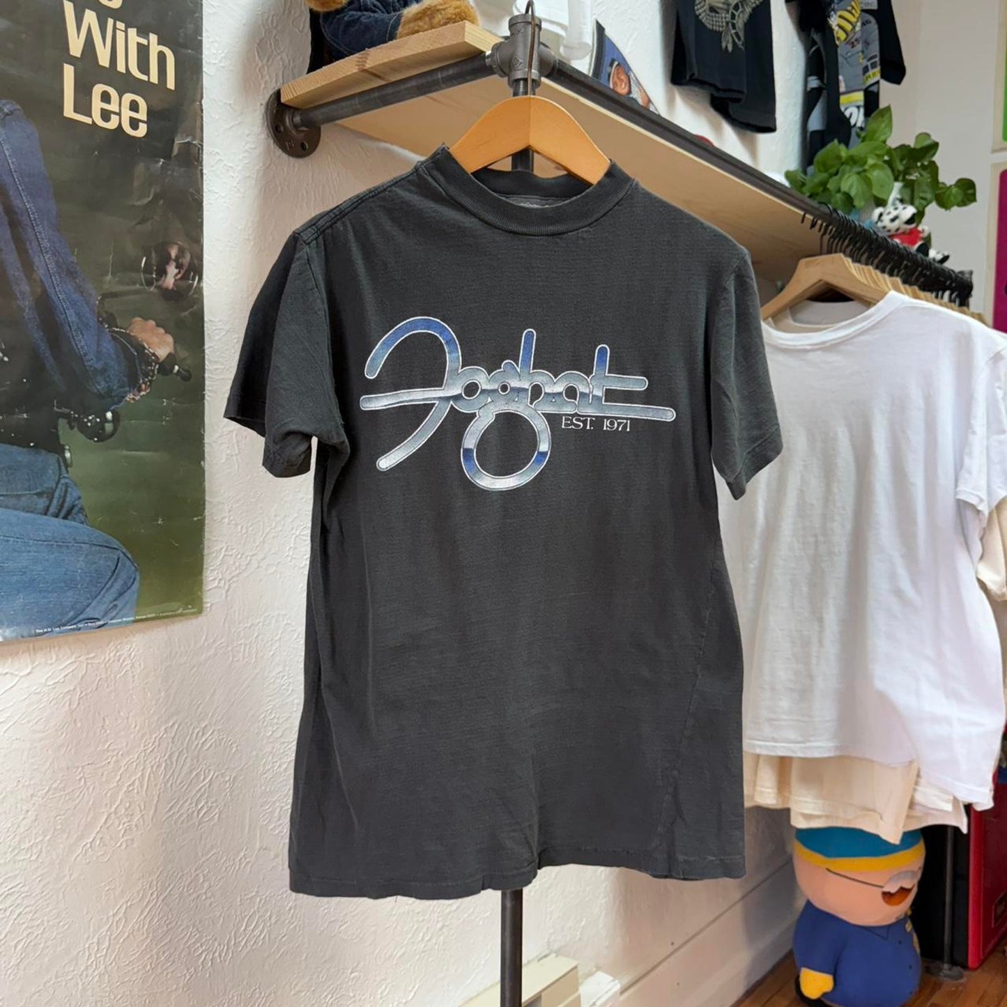 Vintage 80s Foghat 20th Anniversary Tour Band T-Shirt - Medium