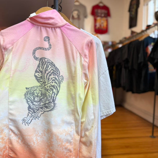 Vintage Y2K Tiger Princess Hombre Zip Up Jacket - 4W