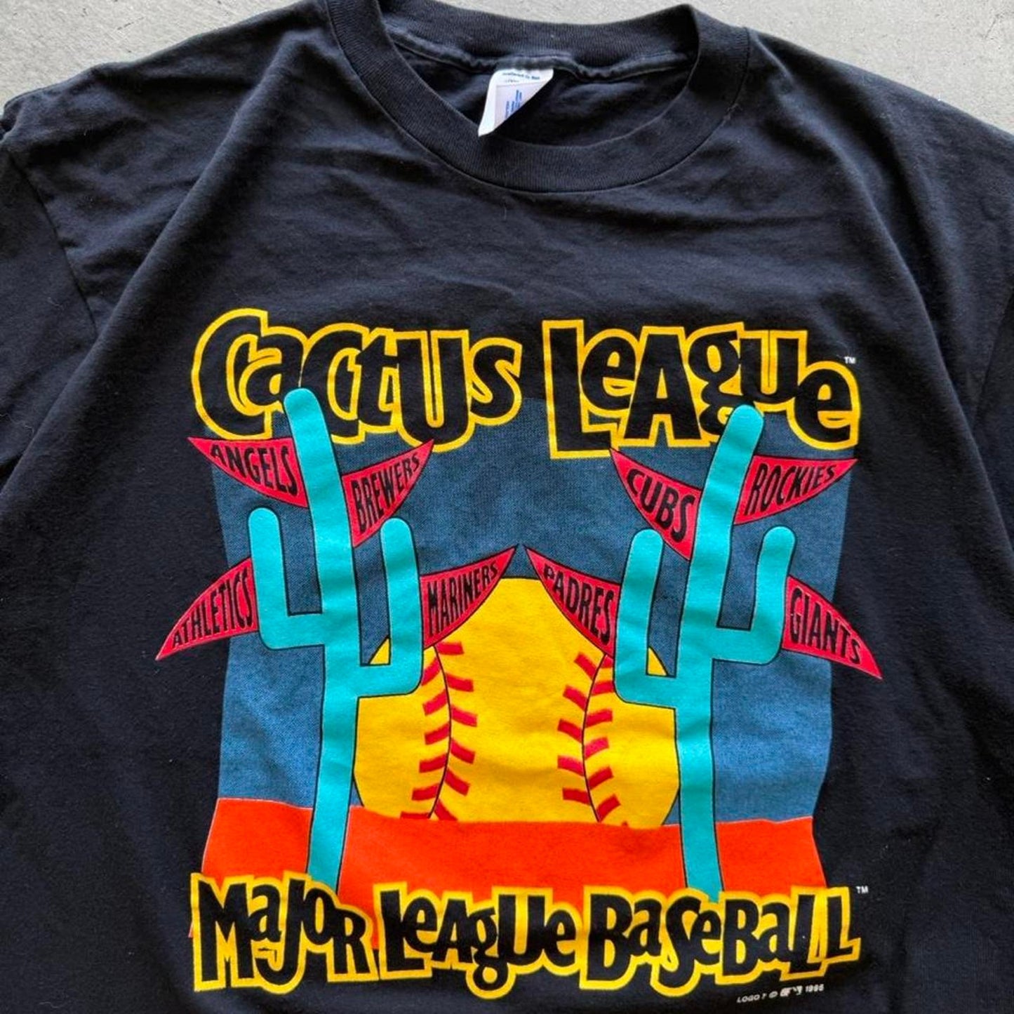 Vintage 90s Cactus League Major League Baseball MLB T-Shirt - XX-Large