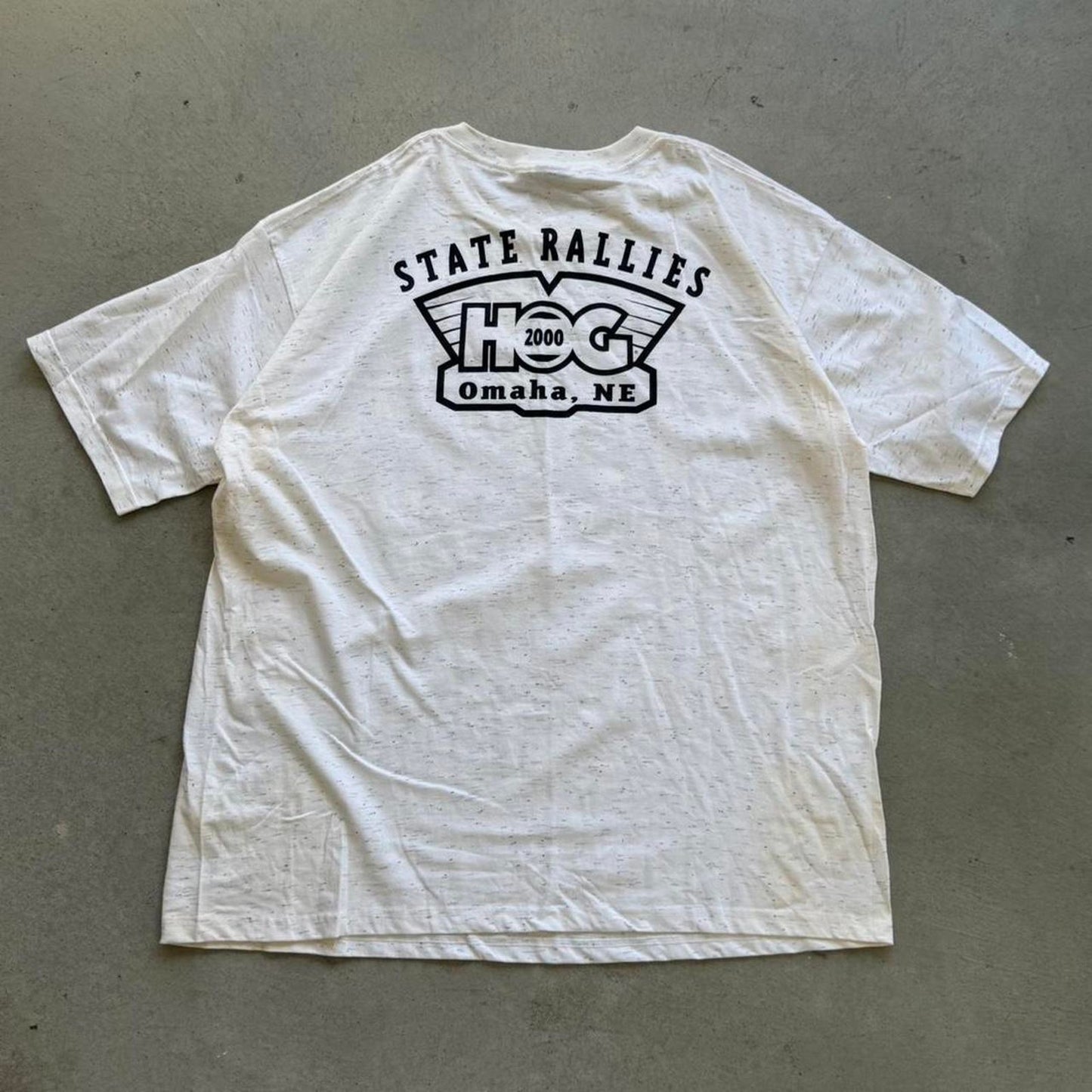 Vintage 2000 Harley Davidson Motorcycles State Rally Biker T-Shirt - XX-Large