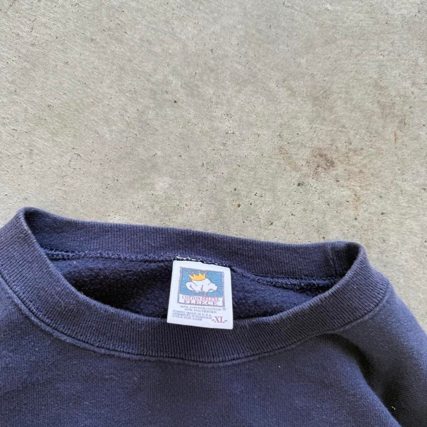 Vintage 90s White Tiger Animal Nature Crewneck - X-Large