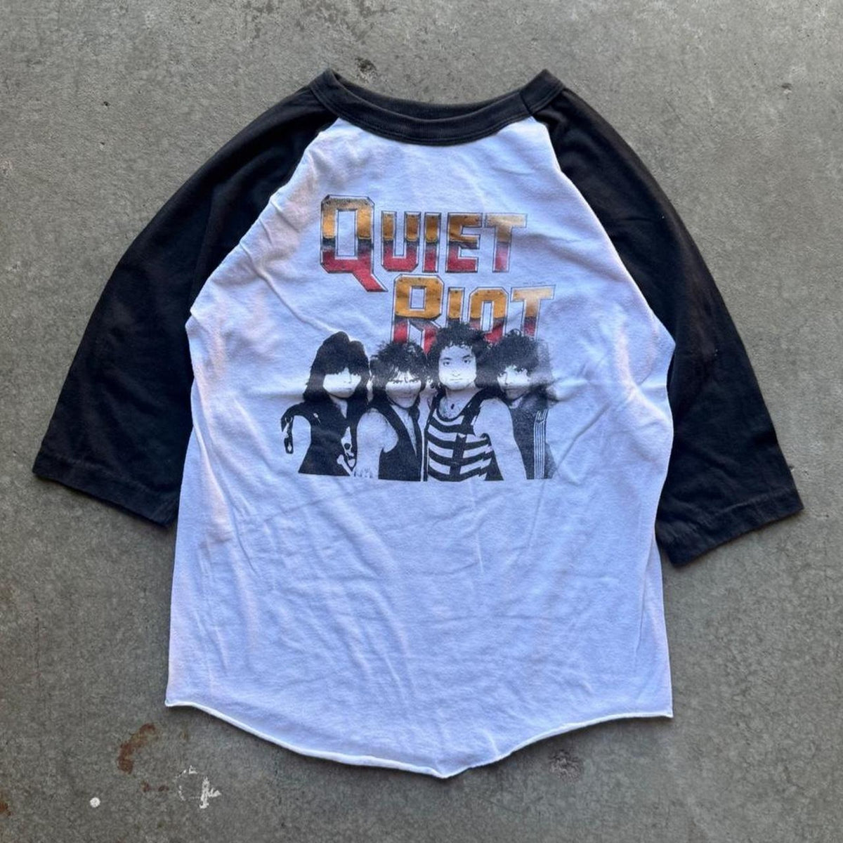 Vintage 80s Quiet Riot Band T-Shirt - Large