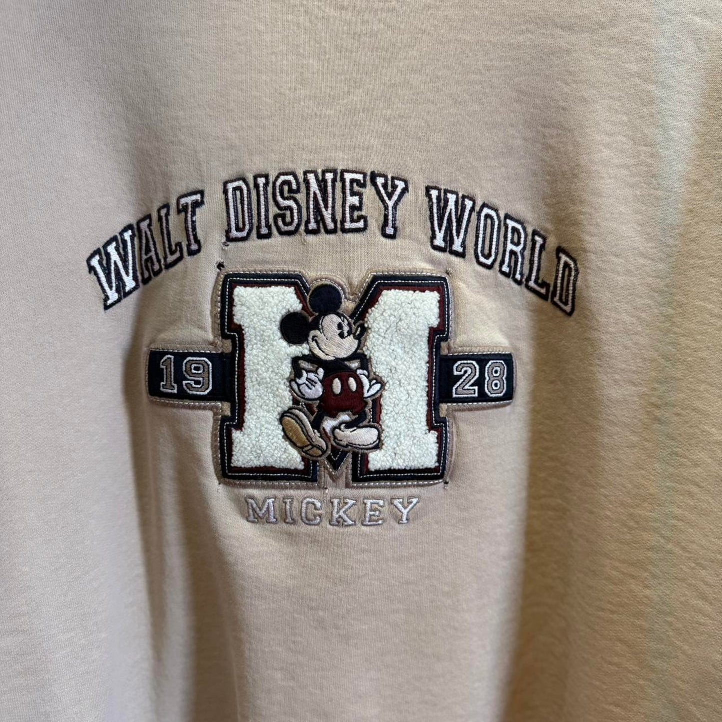 Vintage 90s Mickey Mouse Earth Tone Crewneck - XX-Large
