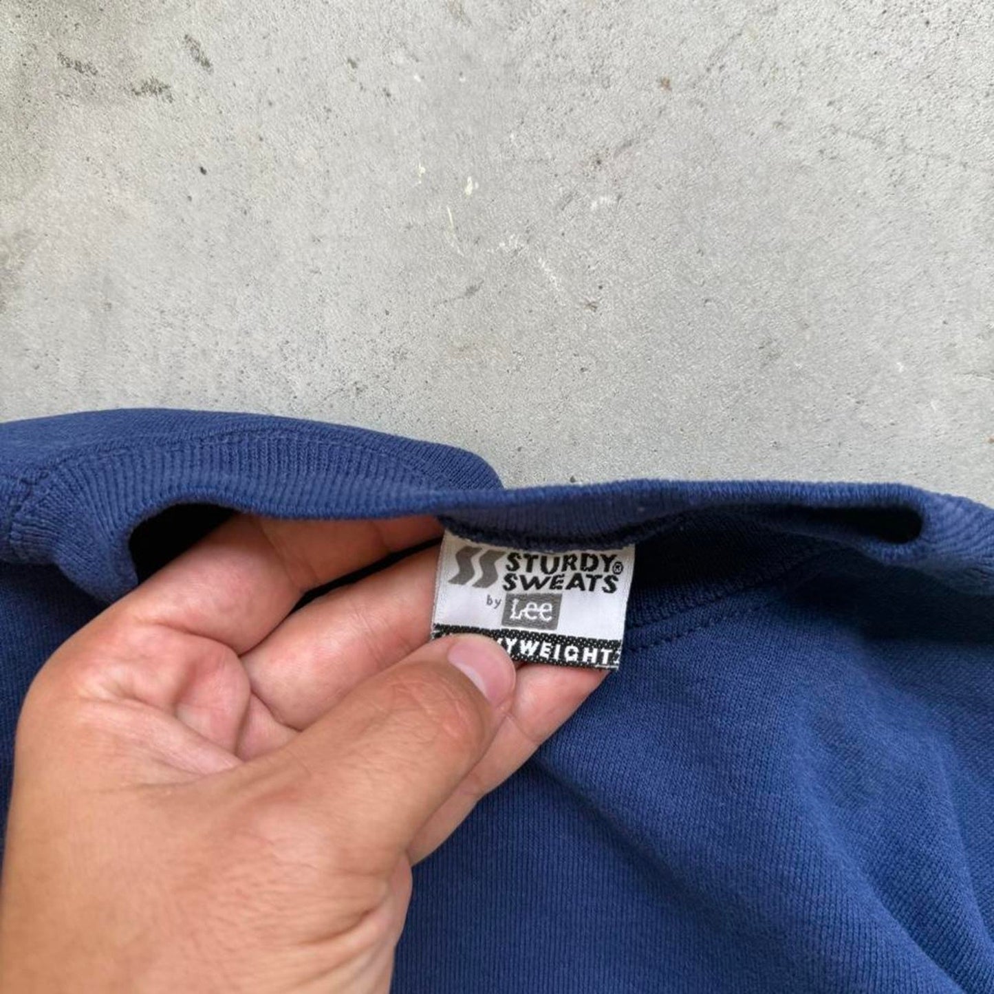 Vintage 90s London England Embroidered Crewneck - Large