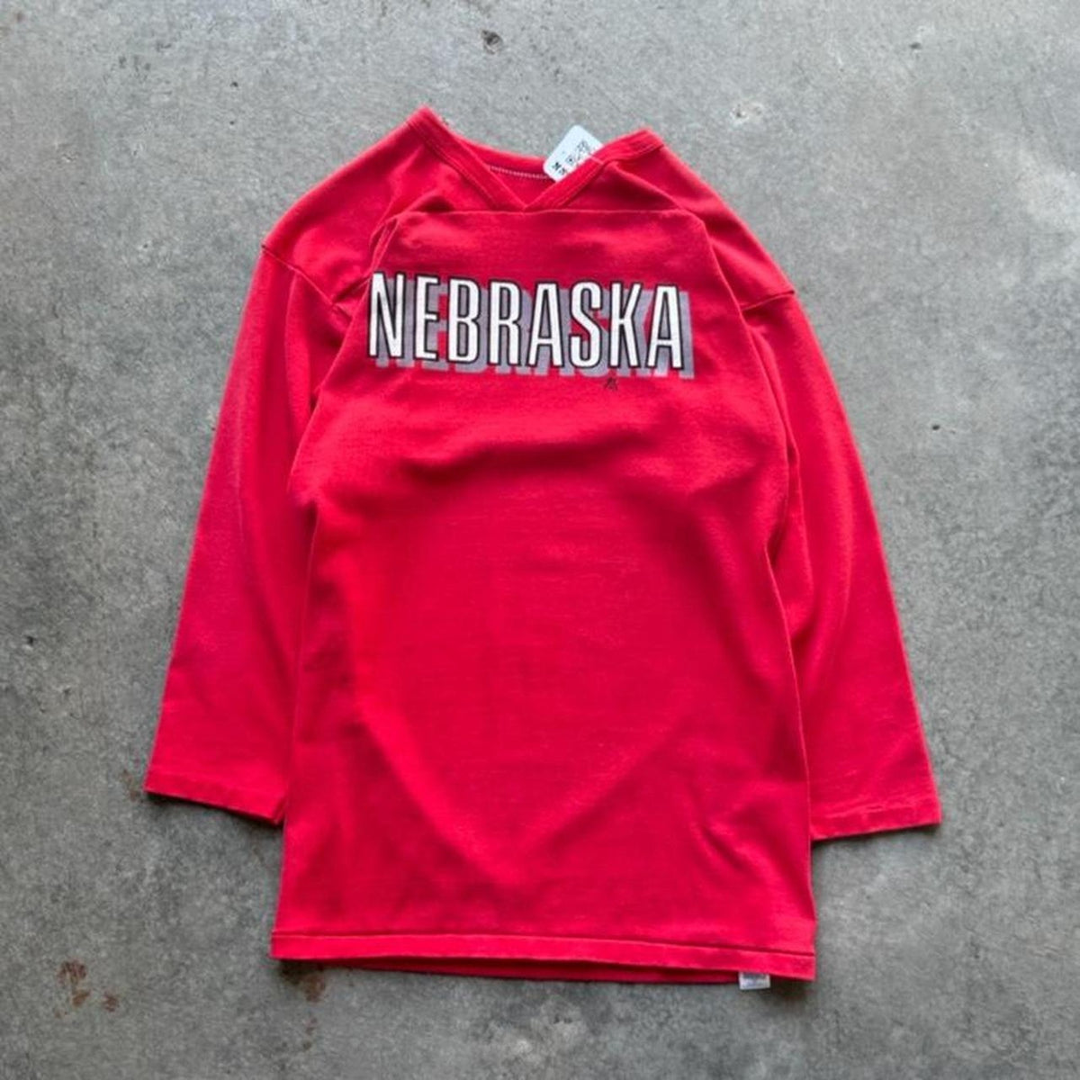 Vintage 80s Nebraska Huskers Long Sleeve T-Shirt - Medium