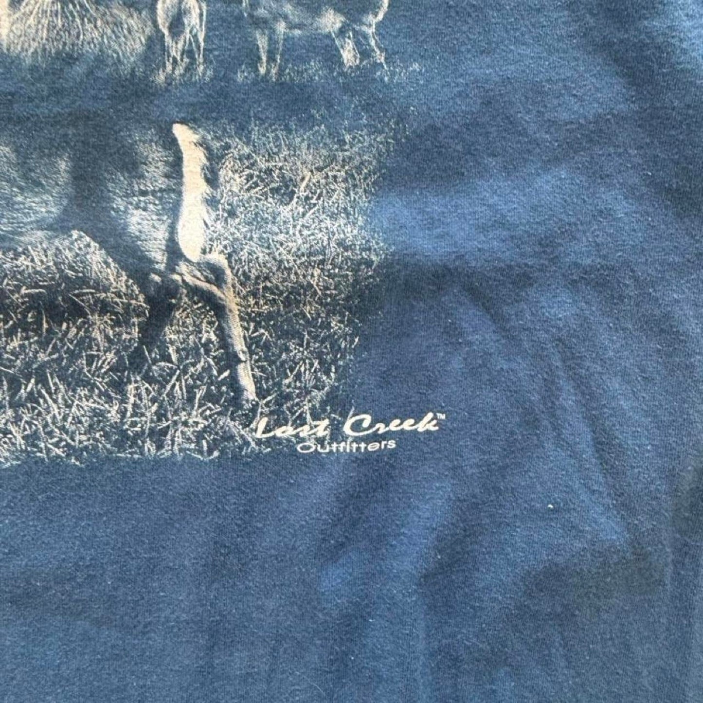 Vintage 90s Deer Animal Nature T-Shirt - X-Large