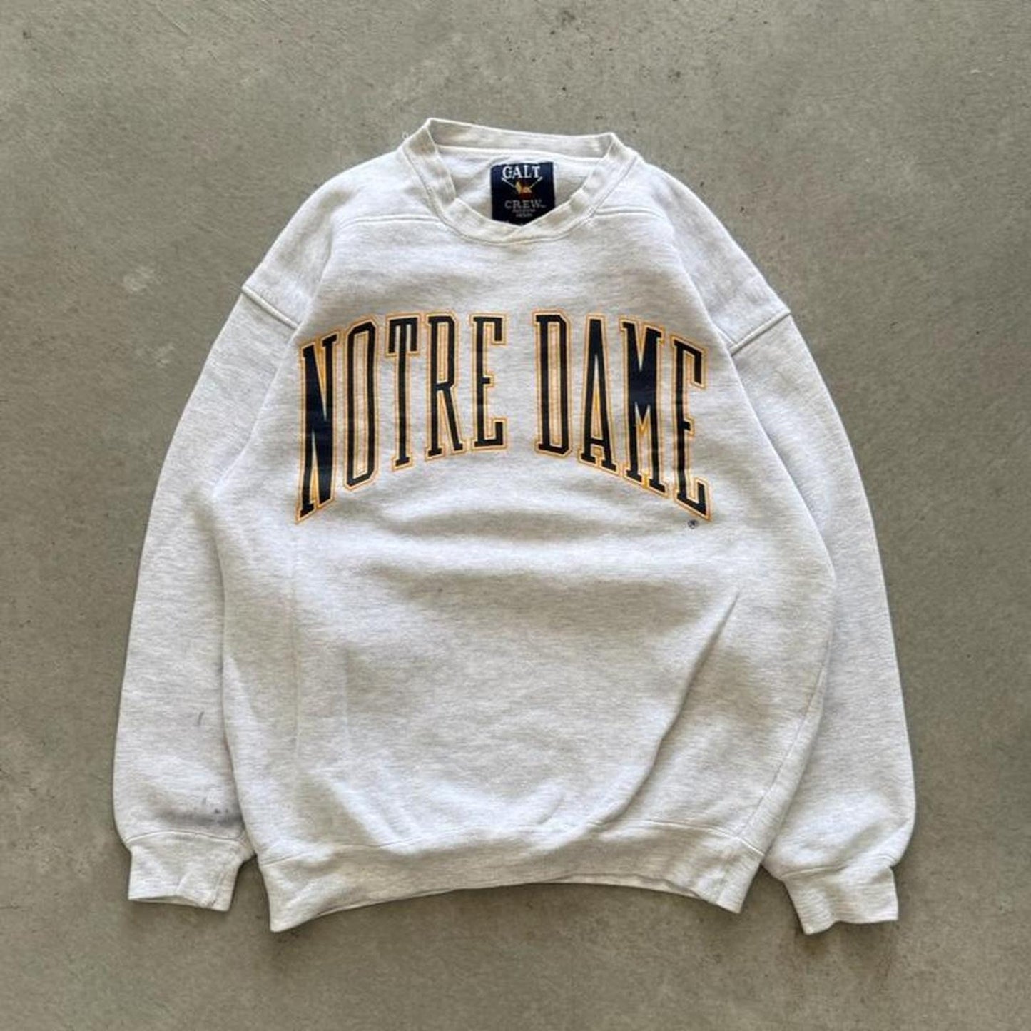 Vintage 90s Notre Dame Fighting Irish Crewneck - Medium