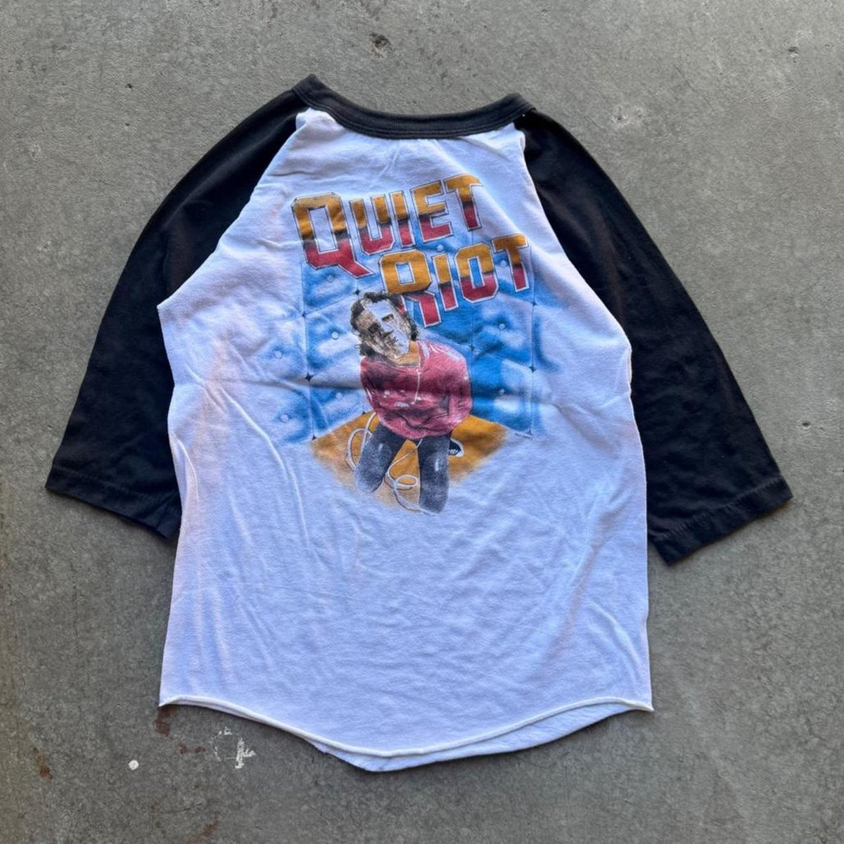 Vintage 80s Quiet Riot Band T-Shirt - Large