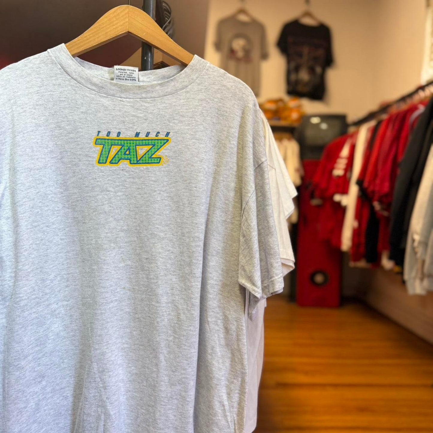 Vintage 90s Taz Looney Tunes Cartoon T-Shirt - X-Large