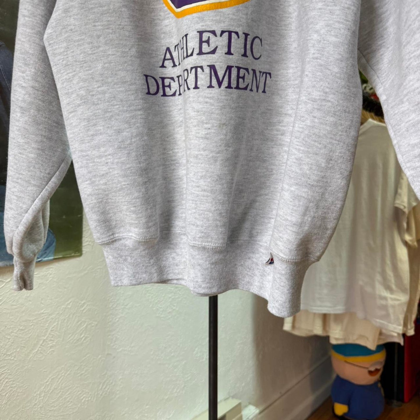 Vintage 90s Pirates Athletic Dept Russell Athletic Crewneck  - Medium