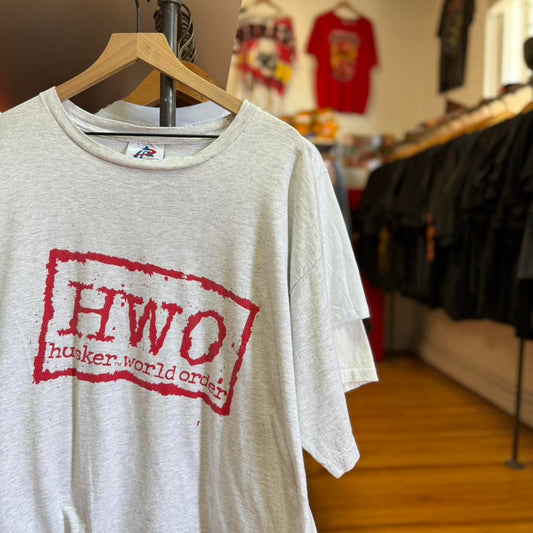 Vintage 90s Nebraska Husker NWO Parody T-Shirt